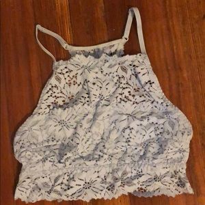 Like new aerie high neck bralette